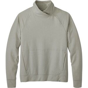 Women’s size medium Outdoor Research Aberdeen beige long  sleeve sweatshirt